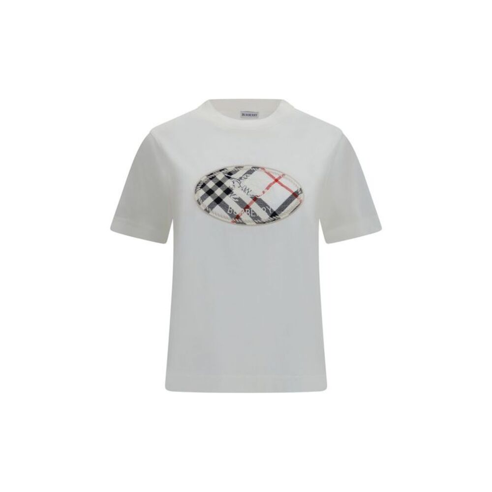 Burberry White Cotton Women's T-Shirt